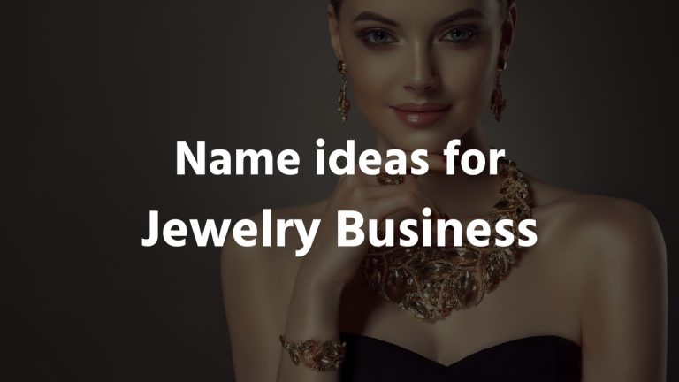 Best Name Ideas for Jewelry Business 2024